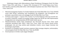 Surat Keputusan IRARI